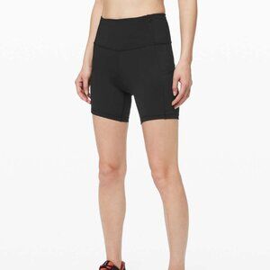 Lululemon Fast And Free Short 6" *Non-Reflective Black - 6
